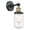 Innovations Lighting Dover 1 Light 4.5" Sconce With Switch 203SW-BAB-G312