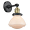 Innovations Lighting Olean 1 Light 6.75" Sconce With Switch 203SW-BAB-G321