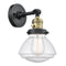 Innovations Lighting Olean 1 Light 6.75" Sconce With Switch 203SW-BAB-G324