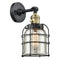 Innovations Lighting Bell Cage 1 Light 6" Sconce With Switch 203SW-BAB-G58-CE