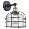 Innovations Lighting Bell Cage 1 Light 9" Sconce With Switch 203SW-BAB-G74-CE