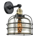 Innovations Lighting Bell Cage 1 Light 9" Sconce With Switch 203SW-BAB-G78-CE