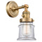 Innovations Lighting Canton 1 Light 6.5" Sconce With Switch 203SW-BB-G182S