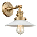 Innovations Lighting Halophane 1 Light 8.5" Sconce With Switch 203SW-BB-G1