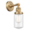 Innovations Lighting Dover 1 Light 4.5" Sconce With Switch 203SW-BB-G314