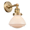 Innovations Lighting Olean 1 Light 6.75" Sconce With Switch 203SW-BB-G321