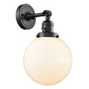 Innovations Lighting Beacon 1 Light 8" Sconce With Switch 203SW-BK-G201-8