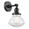 Innovations Lighting Olean 1 Light 6.75" Sconce With Switch 203SW-BK-G322