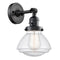 Innovations Lighting Olean 1 Light 6.75" Sconce With Switch 203SW-BK-G324