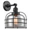 Innovations Lighting Bell Cage 1 Light 9" Sconce With Switch 203SW-BK-G73-CE