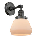 Innovations Lighting Fulton 1 Light 7" Sconce With Switch 203SW-OB-G171