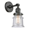 Innovations Lighting Canton 1 Light 6.5" Sconce With Switch 203SW-OB-G184S
