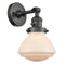 Innovations Lighting Olean 1 Light 6.75" Sconce With Switch 203SW-OB-G321