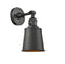 Innovations Lighting Addison 1-100 watt 5 inch Oil Rubbed Bronze Sconce Addison shades 180 Degree Swivel High-Low-Off Switch 203SWOBM9OB