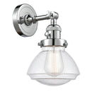 Innovations Lighting Olean 1 Light 6.75" Sconce With Switch 203SW-PC-G324
