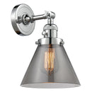 Innovations Lighting Cone 1 Light 8" Sconce With Switch 203SW-PC-G43