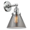 Innovations Lighting Cone 1 Light 8" Sconce With Switch 203SW-PC-G43