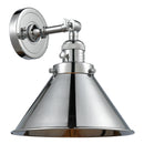 Innovations Lighting Briarcliff 1 Light 10" Sconce With Switch 203SW-PC-M10-PC