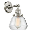 Innovations Lighting Fulton 1 Light 7" Sconce With Switch 203SW-PN-G172