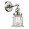 Innovations Lighting Canton 1 Light 6.5" Sconce With Switch 203SW-PN-G182S