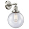 Innovations Lighting Beacon 1 Light 8" Sconce With Switch 203SW-PN-G204-8