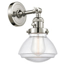 Innovations Lighting Olean 1 Light 6.75" Sconce With Switch 203SW-PN-G322