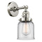 Innovations Lighting Bell 1 Light 5" Sconce With Switch 203SW-PN-G52
