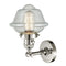 Innovations Lighting Oxford 1 Light 7.5" Sconce With Switch 203SW-PN-G534