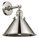 Innovations Lighting Briarcliff 1 Light 10" Sconce With Switch 203SW-PN-M10-PN
