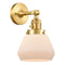 Innovations Lighting Fulton 1 Light 7" Sconce With Switch 203SW-SG-G171