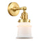 Innovations Lighting Canton 1 Light 6.5" Sconce With Switch 203SW-SG-G181S