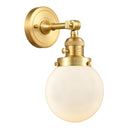 Innovations Lighting Beacon 1 Light 6" Sconce With Switch 203SW-SG-G201-6