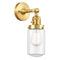 Innovations Lighting Dover 1 Light 4.5" Sconce With Switch 203SW-SG-G312