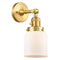 Innovations Lighting Bell 1 Light 5" Sconce With Switch 203SW-SG-G51