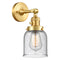 Innovations Lighting Bell 1 Light 5" Sconce With Switch 203SW-SG-G54
