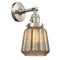 Innovations Lighting Chatham 1 Light 6.25" Sconce With Switch 203SW-SN-G146