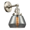 Innovations Lighting Fulton 1 Light 7" Sconce With Switch 203SW-SN-G173