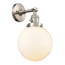 Innovations Lighting Beacon 1 Light 8" Sconce With Switch 203SW-SN-G201-8