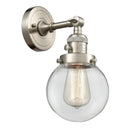 Innovations Lighting Beacon 1 Light 6" Sconce With Switch 203SW-SN-G202-6