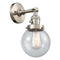 Innovations Lighting Beacon 1 Light 6" Sconce With Switch 203SW-SN-G204-6
