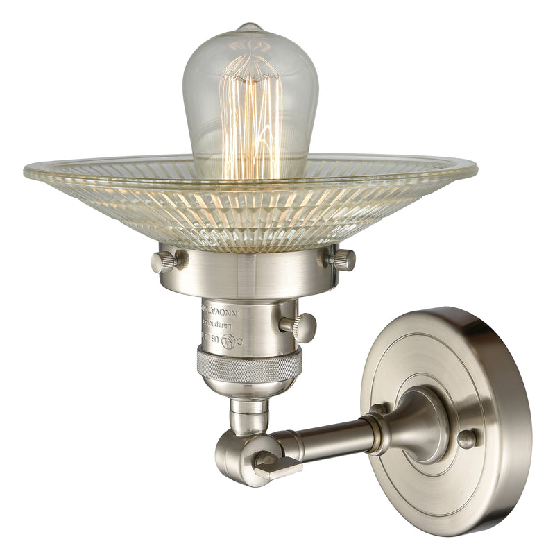 Innovations Lighting Halophane 1 Light 8.5" Sconce With Switch 203SW-SN-G2