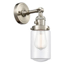 Innovations Lighting Dover 1 Light 4.5" Sconce With Switch 203SW-SN-G312