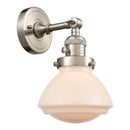 Innovations Lighting Olean 1 Light 6.75" Sconce With Switch 203SW-SN-G321
