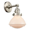 Innovations Lighting Olean 1 Light 6.75" Sconce With Switch 203SW-SN-G321