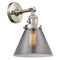 Innovations Lighting Cone 1 Light 8" Sconce With Switch 203SW-SN-G43