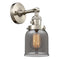 Innovations Lighting Bell 1 Light 5" Sconce With Switch 203SW-SN-G53