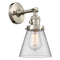 Innovations Lighting Cone 1 Light 6.25" Sconce With Switch 203SW-SN-G62