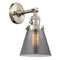Innovations Lighting Cone 1 Light 6.25" Sconce With Switch 203SW-SN-G63
