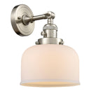 Innovations Lighting Bell 1 Light 8" Sconce With Switch 203SW-SN-G71