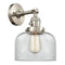 Innovations Lighting Bell 1 Light 8" Sconce With Switch 203SW-SN-G72